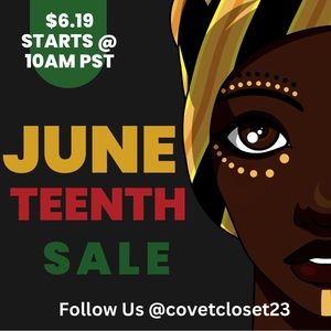 Juneteenth Sale Everything Starts at $6.19